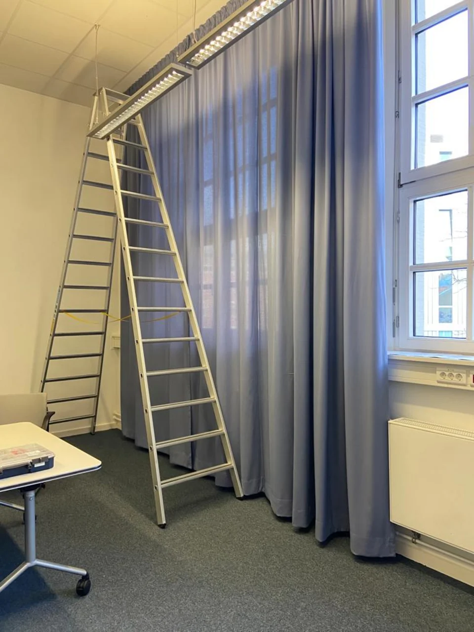 Gardinen Dekoration im Altbau